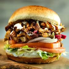 Shawarma Chicken Burger